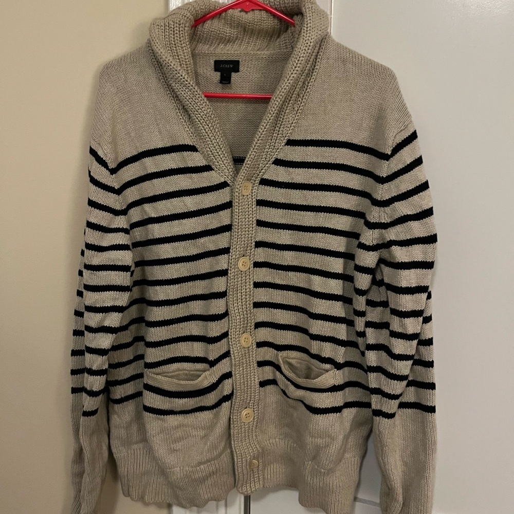 J Crew 100% Cotton Men’s Cardigan